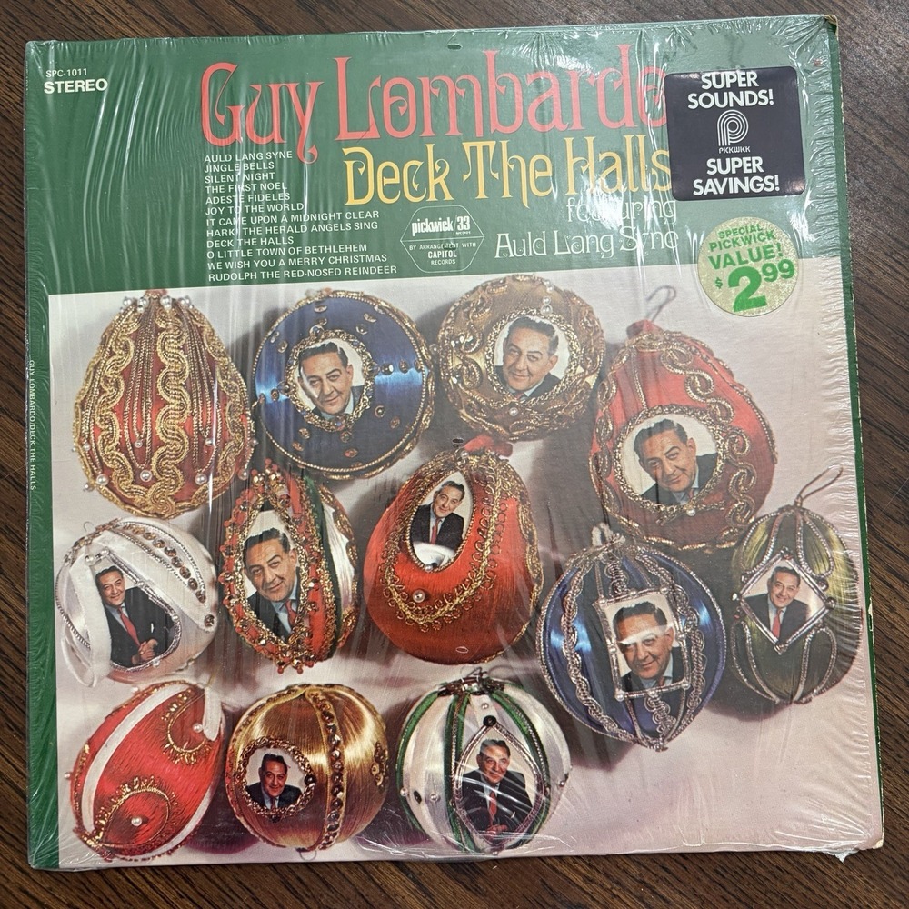 Guy Lombardo Deck The Halls LP Pickwick Stereo Holiday Christmas SPC 1011-A